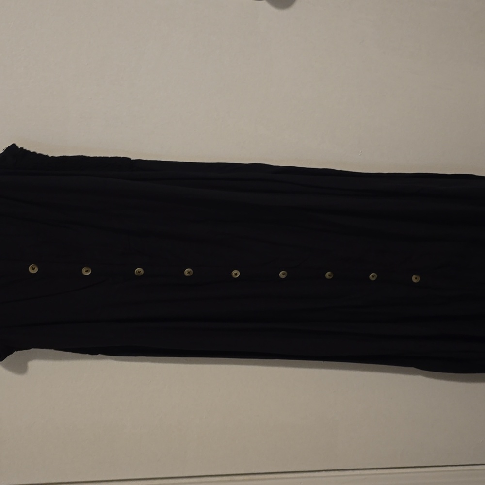 So black summer dress